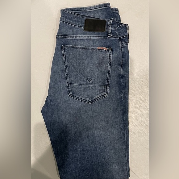 Hudson, new condition, Blake Slim Straight Jean, 34, zip fly, Unseen wash - Picture 6 of 11